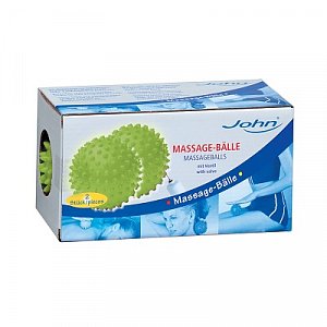 John Мяч массажный 9см 2шт