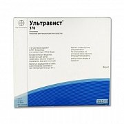 Ультравист раствор для инъекций 370 мг йода мл флакон 30 мл 1 шт. Ультравист