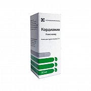 Кордиамин капли для приема внутрь 25% флакон 30 мл Кордиамин