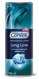 Contex Plus Гель-смазка Long Love с охлаждающим эффектом 100 мл