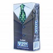 Vizit Презервативы Dotted точечные 12 шт.
