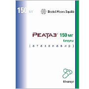 Реатаз капсулы 150 мг 60 шт. Реатаз капсулы 150 мг 60 шт.