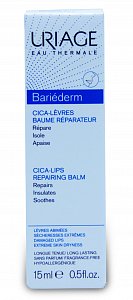 Uriage Bariederm Бальзам-цика для губ восстанавливающий 15 мл