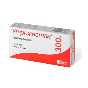 Утрожестан капсулы 300 мг 14 шт.