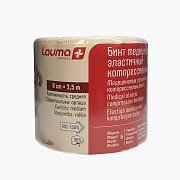 Lauma Бинт эластичный 8 смх3,5 м