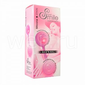 Вагинальные Шарики Smile Rock`N Roll Розовые