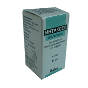 Интаксел концентрат для инфузий 6 мг мл 17мл