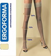Ergoforma Чулки компрессионные 1 класс компрессии р.4 Телесный Ergoforma Чулки компрессионные 1 класс компрессии р.4 Телесный