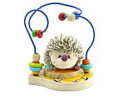 МДИ игрушка из дерева д385 лабиринт ежик