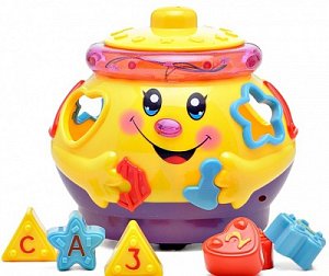 Умка Игрушка обучающая Музыкальный горшочек B503-Н05075RU 17*15*15