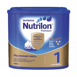 Nutrilon 1 Premium Молочная смесь с рождения 400 г