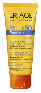 Uriage Bariesun Молочко солнцезащитное для детей SPF50+ 100 мл