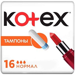 Kotex Тампоны Natural Normal 16 шт.