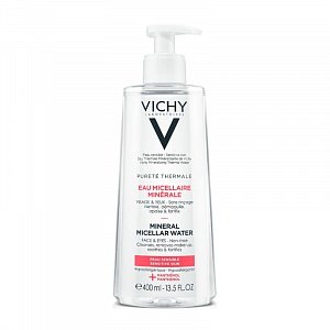 Vichy Purete Thermale Мицеллярная вода с минералами для чувствительной кожи 400 мл
