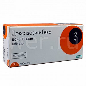 Доксазозин-Тева таблетки 2 мг 30 шт.