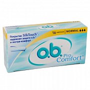 o.b. Procomfort Тампоны Normal 16 шт. o.b. Procomfort Тампоны Normal 16 шт.