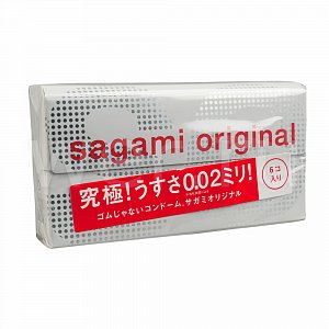 Sagami Original 0.02 презервативы 6 шт.