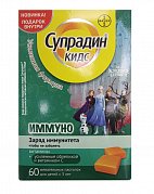 Супрадин Кидс Иммуно пастилки жевательные 60 шт. (БАД) Супрадин Кидс Иммуно пастилки жевательные 60 шт. (БАД)