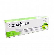 Синафлан мазь для наружного применения 0,025% туба 15 г Синафлан