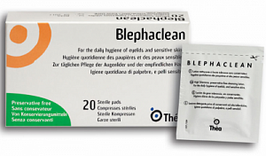 Блефаклин стерильные салфетки для гигиены век 20 шт.