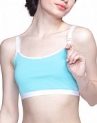 Фэст Майка укороченная для кормящих женщин 03905 р.96-102 (158,164), бирюза