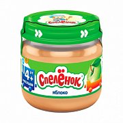 Спелёнок Пюре Яблоко с 4 мес. 80 г