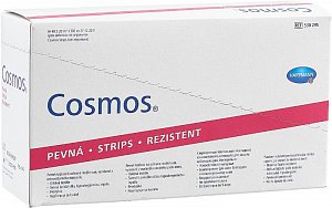 Cosmos Пластырь Стрипс износостойкий 6х2 см 5х50 шт.