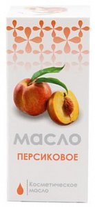 Масло косметическое 25мл персиковое