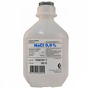 Натрия хлорид раствор для инфузий 0,9% флакон 500 мл 1 шт. Мосфарм Натрия хлорид раствор для инфузий 0,9% флакон 500 мл 1 шт. Мосфарм