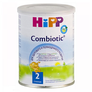 Hipp combiotic 2 с 6 мес. 800 г 800 г