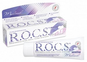R.O.C.S. Medical Minerals Sensitive Зубной гель для чувствительных зубов 35 мл/45 г
