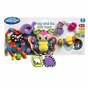 Playgro Игровой набор: подвеска + 2 погремушки 182432