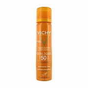 Vichy Capital Ideal Soleil Спрей-вуаль для лица увлажняющий SPF50 75 мл Vichy Capital Ideal Soleil Спрей-вуаль для лица увлажняющий SPF50 75 мл