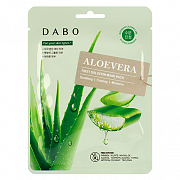 DABO Маска тканевая для лица с экстрактом алоэ 23г DABO Маска тканевая для лица с экстрактом алоэ 23г
