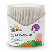 Мир детства 40065 ватные палочки 200 шт. 200 шт