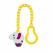 Lubby Клипса для пустышки Слоник от 0 мес.