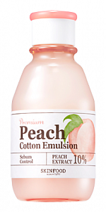 SkinFood Эмульсия с экстрактом персика Premium Peach Cotton Emulsion 140 мл