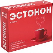 Эстонон Кофеин актив таб 25 шт