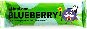 Батончик-мюсли Muslove 25г Черника