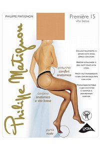 Philippe Matignon Колготки Premiere 15 Den р.3 Сognac