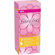 Carefree Brezee Lemon Verbena Прокладки ежедневные 20 шт.