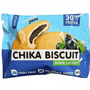 Протеиновое бисквитное печенье 50г Chika Biscuit черная смородина Chikalab