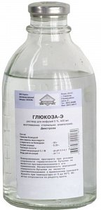Глюкоза раствор для инфузий 5% флакон 400 мл - купить в Москве и ...