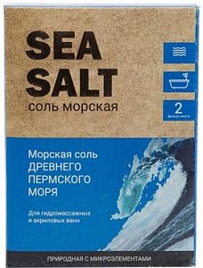 Соль морская природная 500г с микроэлементами