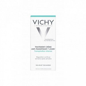Vichy Дезодорант-крем 7 дней Регулирующий избыточное потоотделение тюбик 30 мл