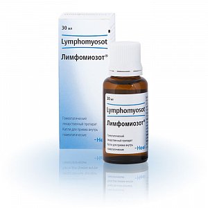 Лимфомиозот капли для приема внутрь гомеопатические 30 мл