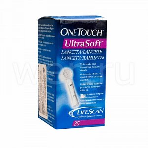 One Touch Ultra Soft Ланцеты 25 шт.