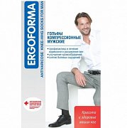 Ergoforma Гольфы для мужчин р.2 Бежевый с открытым носком Ergoforma Гольфы для мужчин р.2 Бежевый с открытым носком