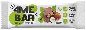 Батончик протеиновый 60г шоколад-фундук 4Me Nutrition 4me Bar Chocolate Hazelnut