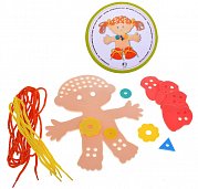 Флексика Игра-шнуровка Девочка 45321